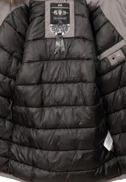 Marikoo KarmaaCappotto InvernaleGrey Donna Cappotti M5M21U002-C11 -Marikoo Negozio 08d5f0cd3a9b458399db3fb58d4afc53