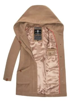Marikoo Cappotto Corto - Taupe Grey -Marikoo Negozio 0b28473ad6e04cdc99bf7be7edbee9b8