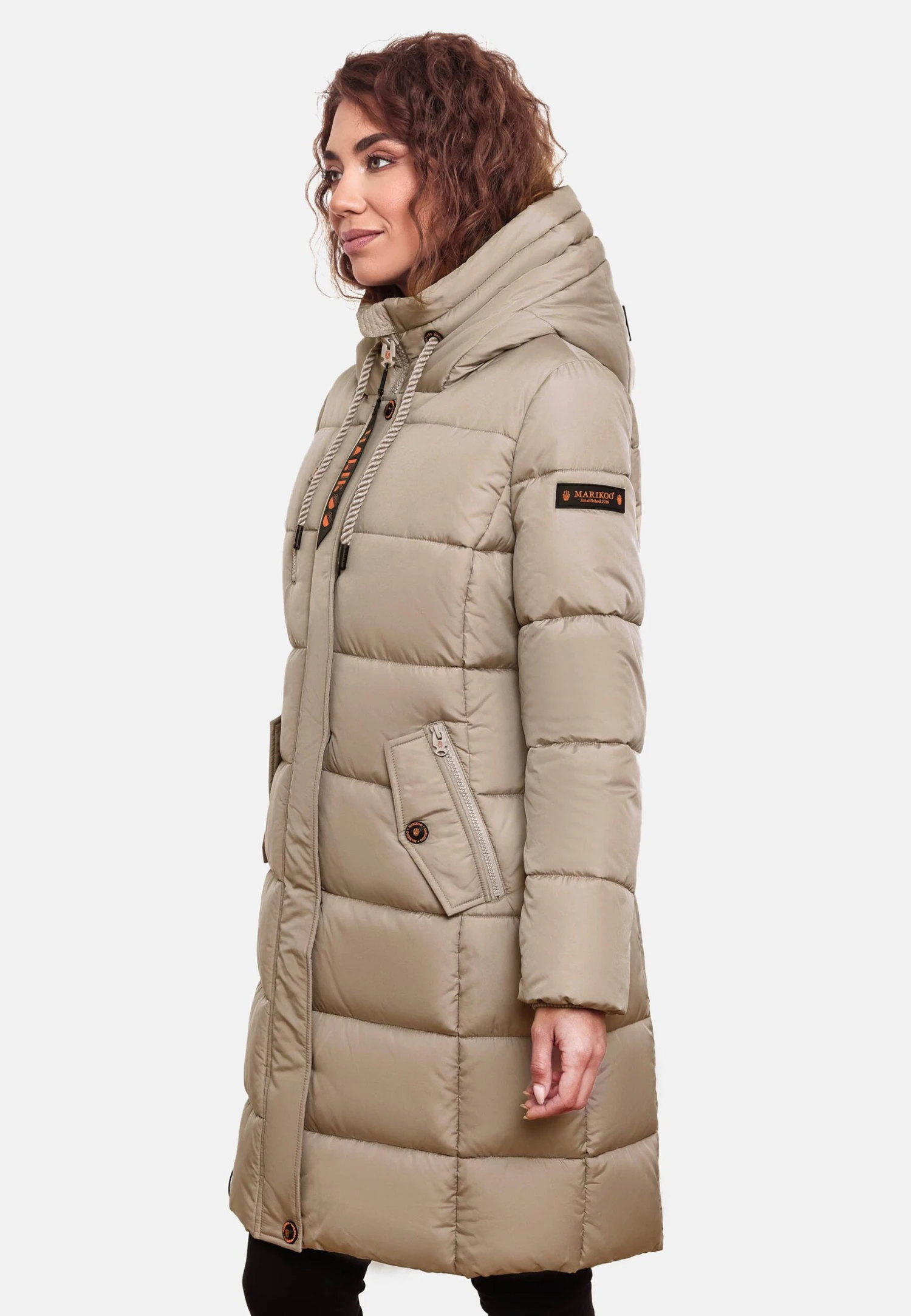 Marikoo YuikooCappotto InvernaleTaupe Donna Cappotti M5M21U01K-B11 3 Marikoo YuikooCappotto InvernaleTaupe Donna Cappotti M5M21U01K-B11 - immagine 3