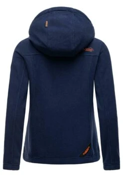 Marikoo Mount Iwaki - Giacca In Pile - Dark Blue -Marikoo Negozio 1c5292a915e5454187939577889206fd