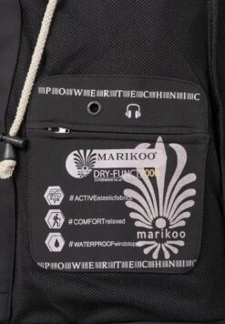 Marikoo Zimtzicke - Parka - Black -Marikoo Negozio 2e1d8a19458045f79aa372b035e052d2