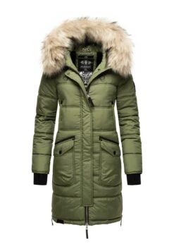 Marikoo ChaskaaCappotto InvernaleOlive Donna Cappotti M5M21U014-N11 -Marikoo Negozio 31bb06052d8f4934949d4af41de47597