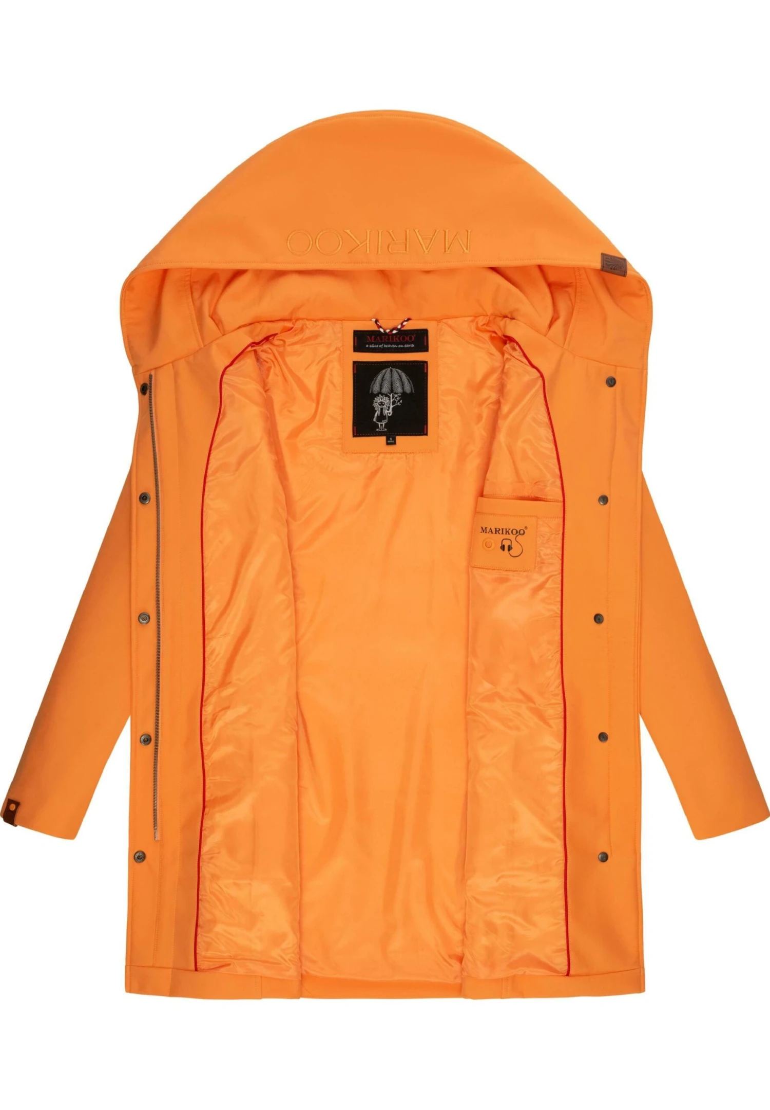 Marikoo Mayleen - Impermeabile - Apricot Sorbet 4 Marikoo Mayleen - Impermeabile - Apricot Sorbet - immagine 4