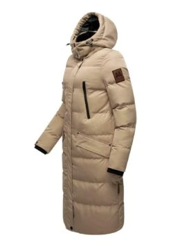 Marikoo Cappotto InvernaleTaupe Donna Cappotti M5M21U017-B11 -Marikoo Negozio 3e1f31ded5ab4111b30bed258ac41499