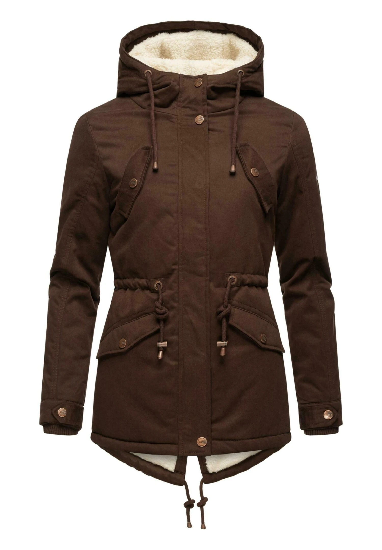 Marikoo Manolya - Cappotto Invernale - Dark Choco 5 Marikoo Manolya - Cappotto Invernale - Dark Choco - immagine 5