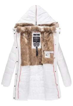 Marikoo LieblingsCappotto InvernaleWeiß Donna Cappotti M5M21U00F-A11 -Marikoo Negozio 45e55fe56ff94d68bae20ade074fbbd2