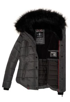 Marikoo LotusblüteGiacca InvernaleAnthracite Donna Giacche E Blazer M5M21G002-C12 -Marikoo Negozio 4bc1865e525548c087952c73264d5160