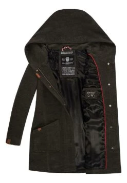 Marikoo Cappotto Corto - Anthracite Meliert -Marikoo Negozio 50af67052c8e42bca103040e263cfb7a