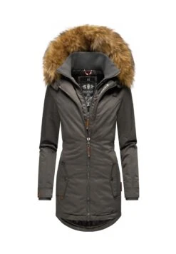 Marikoo SanakooCappotto InvernaleAnthracite Donna Cappotti M5M21U00P-C11 -Marikoo Negozio 519717b0369f49f7a49934d32221d1d3