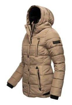 Marikoo LotusblüteGiacca InvernaleTaupe Donna Giacche E Blazer M5M21G002-B11 -Marikoo Negozio 52d3f466adfa40a59f1c83f789c3ba4c