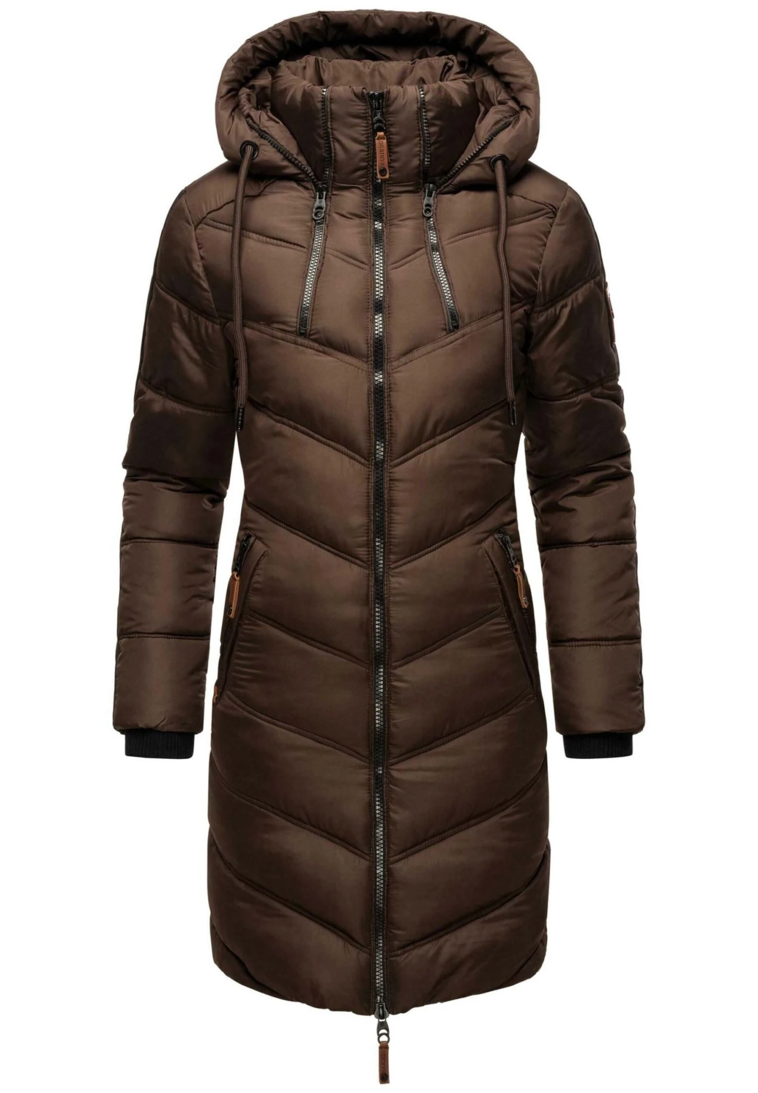 Marikoo ArmasaCappotto InvernaleDark Choco Donna Cappotti M5M21U00T-O12 5 Marikoo ArmasaCappotto InvernaleDark Choco Donna Cappotti M5M21U00T-O12 - immagine 5