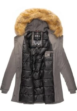 Marikoo Karmaa - Cappotto Invernale - Grey -Marikoo Negozio 5d9c55c88c6f48f4b12787b177046631