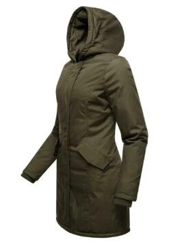 Marikoo KarmaaCappotto InvernaleOlive Donna Cappotti M5M21U002-N11 -Marikoo Negozio 62a20135f90e4368aeed816a971d1275