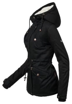 Marikoo Manolya - Cappotto Invernale - Black -Marikoo Negozio 6beecd559d684c2ba273467035c427ea