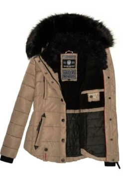 Marikoo LotusblüteGiacca InvernaleTaupe Donna Giacche E Blazer M5M21G002-B11 -Marikoo Negozio 75896fd318414b098dccdf135a29406e