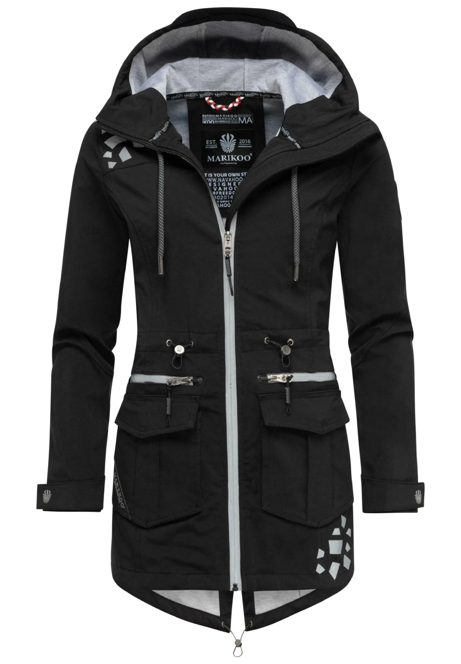 Marikoo Ulissaa - Impermeabile - Black 1 Marikoo Ulissaa - Impermeabile - Black