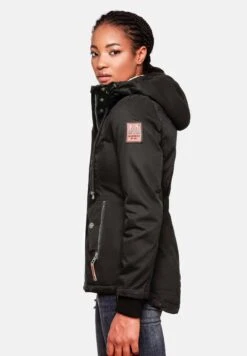 Marikoo Manolya - Cappotto Invernale - Black -Marikoo Negozio 833adbfd55e243b3baf5752d9087b746