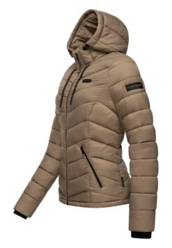 Marikoo KualaGiacca Da Mezza StagioneTaupe Grey Donna Giacche E Blazer M5M21U01H-O11 -Marikoo Negozio 841af3eb7a0a467498048435b51d6451