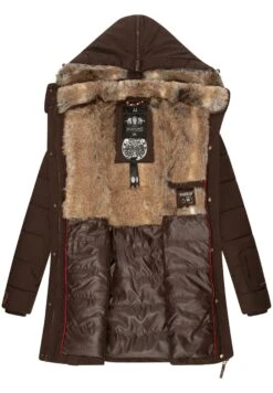 Marikoo LieblingsCappotto InvernaleDark Brown Donna Cappotti M5M21U00F-O11 -Marikoo Negozio 847bfff5202145a6bae9a3d87d47fc0c