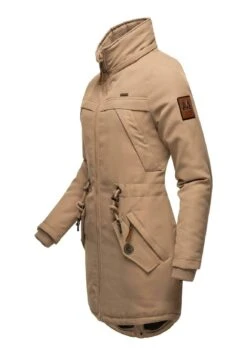 Marikoo KamiiCappotto InvernaleTaupe Donna Cappotti M5M21G00E-B11 -Marikoo Negozio 8cb30eacd5f0431e80c685756773fc75