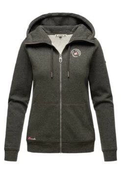 Marikoo SetsunaaFelpa Con ZipDarkgreymelange Donna Felpe M5M21J001-C11 -Marikoo Negozio 9bb28f0c1989457f911a145b9f114bc7