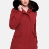 Marikoo KarmaaCappotto InvernaleBlood Red With Black Fur Donna Cappotti M5M21U00G-G14