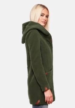 Marikoo Cappotto CortoForest Green Donna Cappotti M5M21U00Q-M11 -Marikoo Negozio adfa676ae3bb41baa1ef7902518bcf51