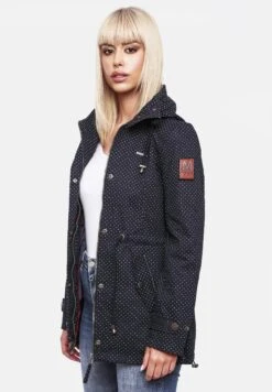 Marikoo Nyokoo - Parka - Dark Blue -Marikoo Negozio baf8efa8172d4ddd952f2dc29bc06dfa