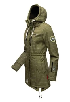 Marikoo Zimtzicke - Parka - Olive Lines -Marikoo Negozio c8e29b139c0d49db8438fb263bfd7d56
