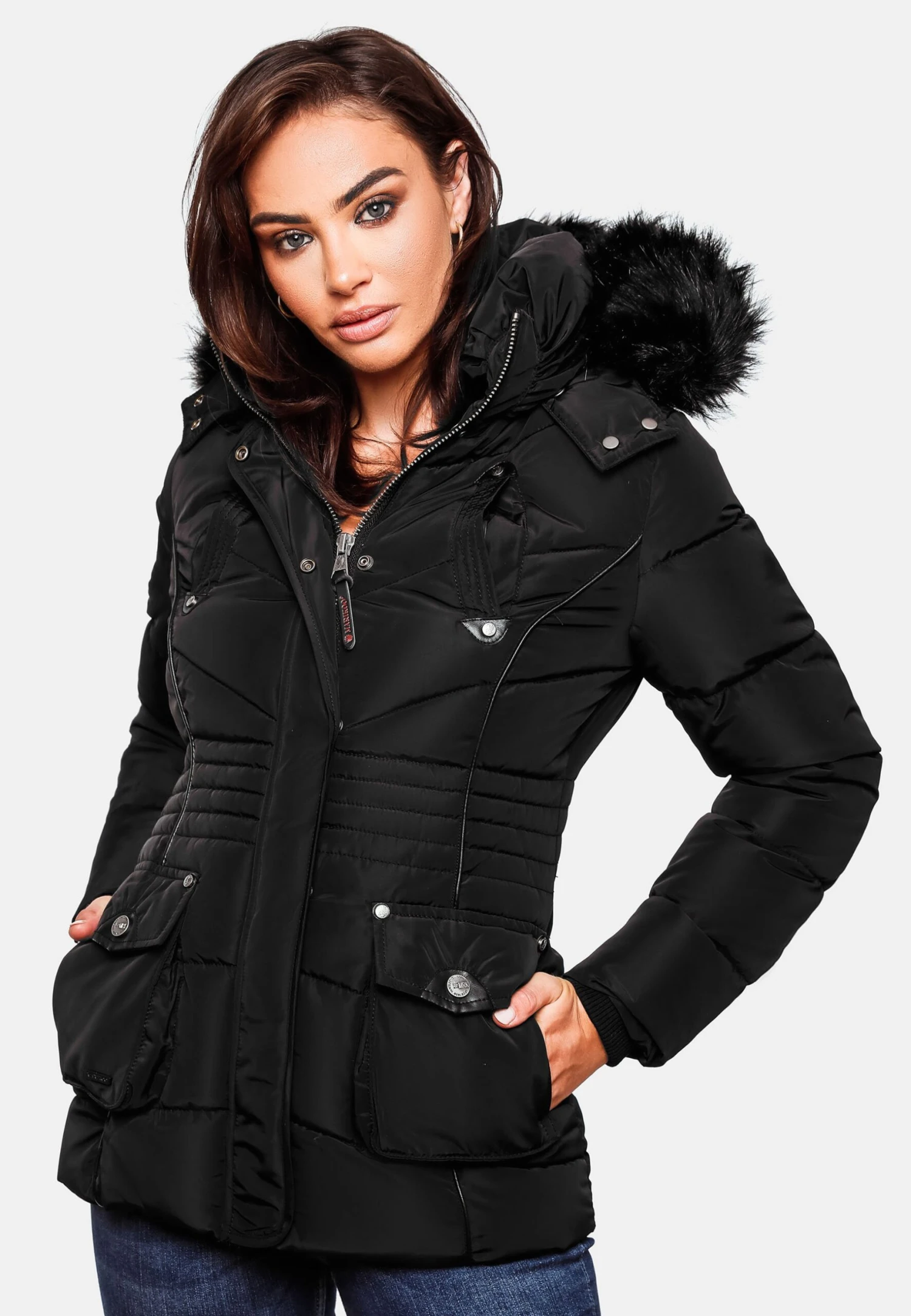 Marikoo VanillaGiacca InvernaleBlack Donna Giacche E Blazer M5M21U00E-Q11 1 Marikoo VanillaGiacca InvernaleBlack Donna Giacche E Blazer M5M21U00E-Q11