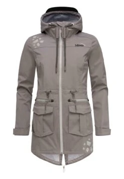 Marikoo Ulissaa - Impermeabile - Grey -Marikoo Negozio d1efe284edb94eb595ce251dd1726f82