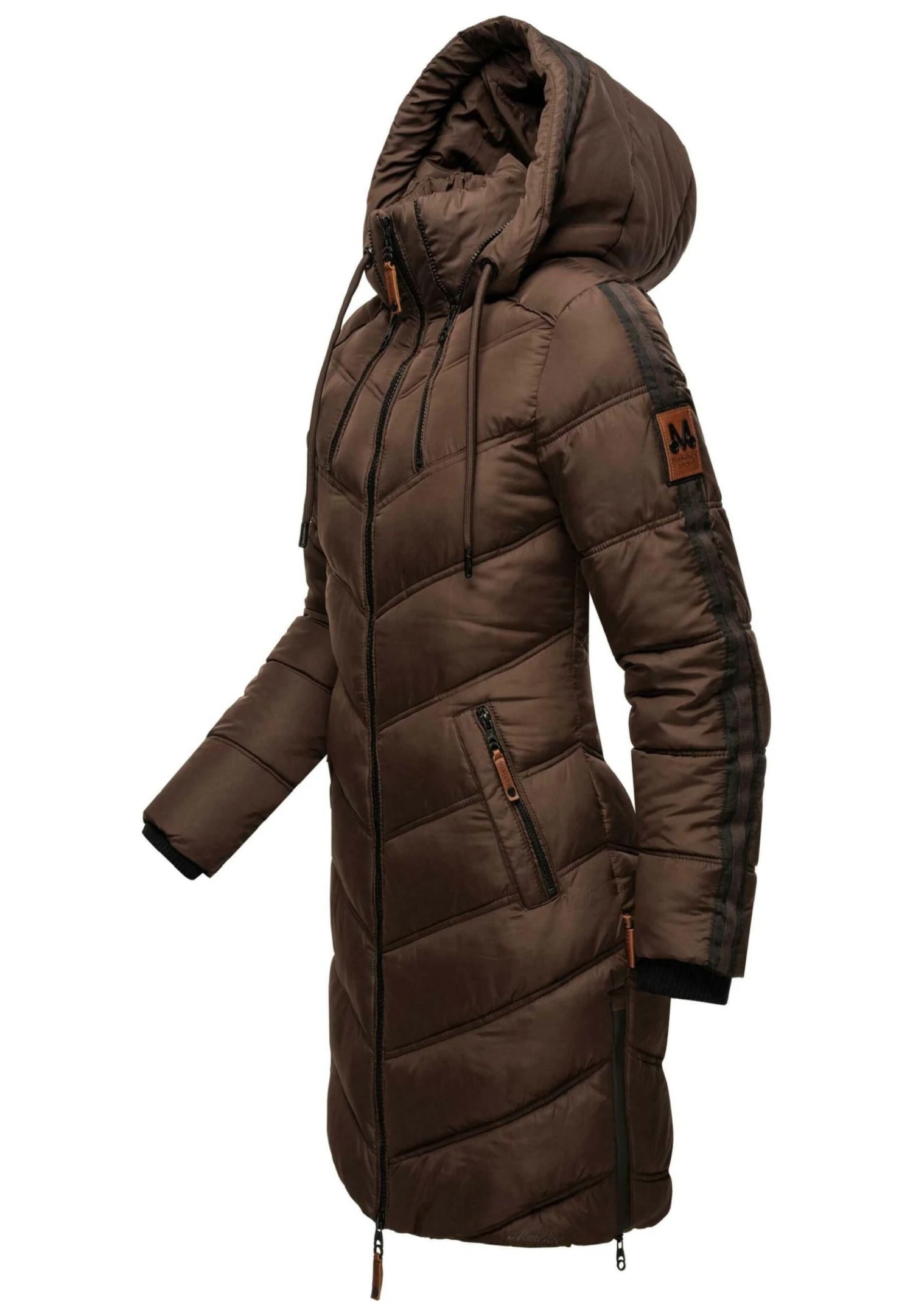 Marikoo ArmasaCappotto InvernaleDark Choco Donna Cappotti M5M21U00T-O12 7 Marikoo ArmasaCappotto InvernaleDark Choco Donna Cappotti M5M21U00T-O12 - immagine 7