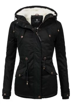 Marikoo Manolya - Cappotto Invernale - Black -Marikoo Negozio dccee0c00e3141228dfc8ecc375b0762