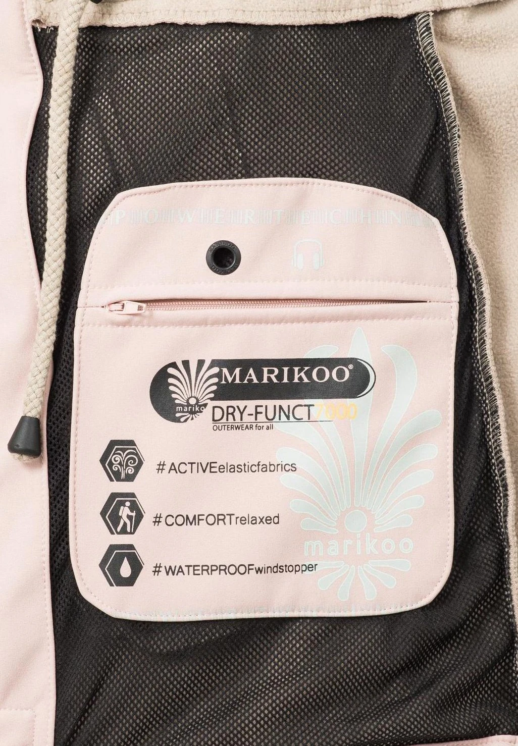 Marikoo ZimtzickeParkaPink Donna Giacche E Blazer M5M21U005-J11 8 Marikoo ZimtzickeParkaPink Donna Giacche E Blazer M5M21U005-J11 - immagine 8